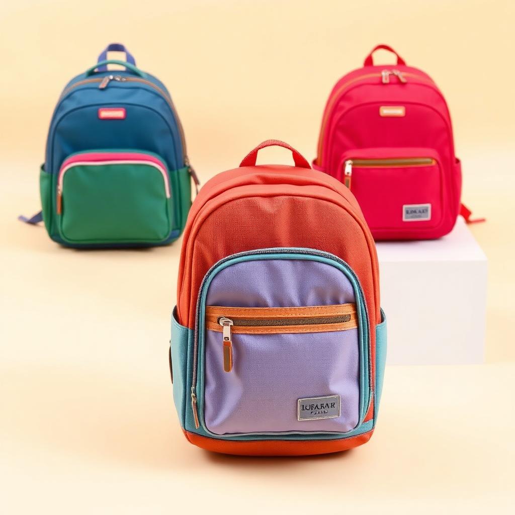 Mochila Escolar Kids Colorida