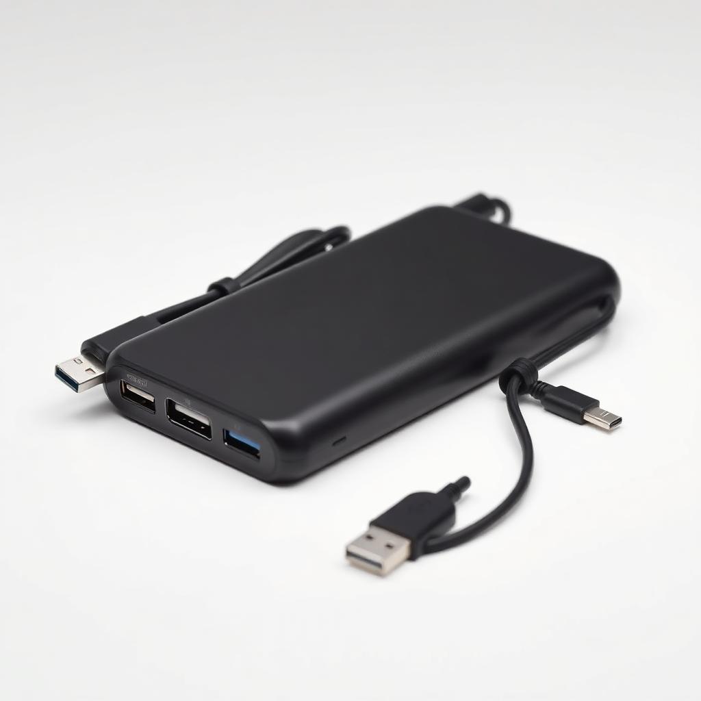 Powerbank 10000mAh Multi-Cabo