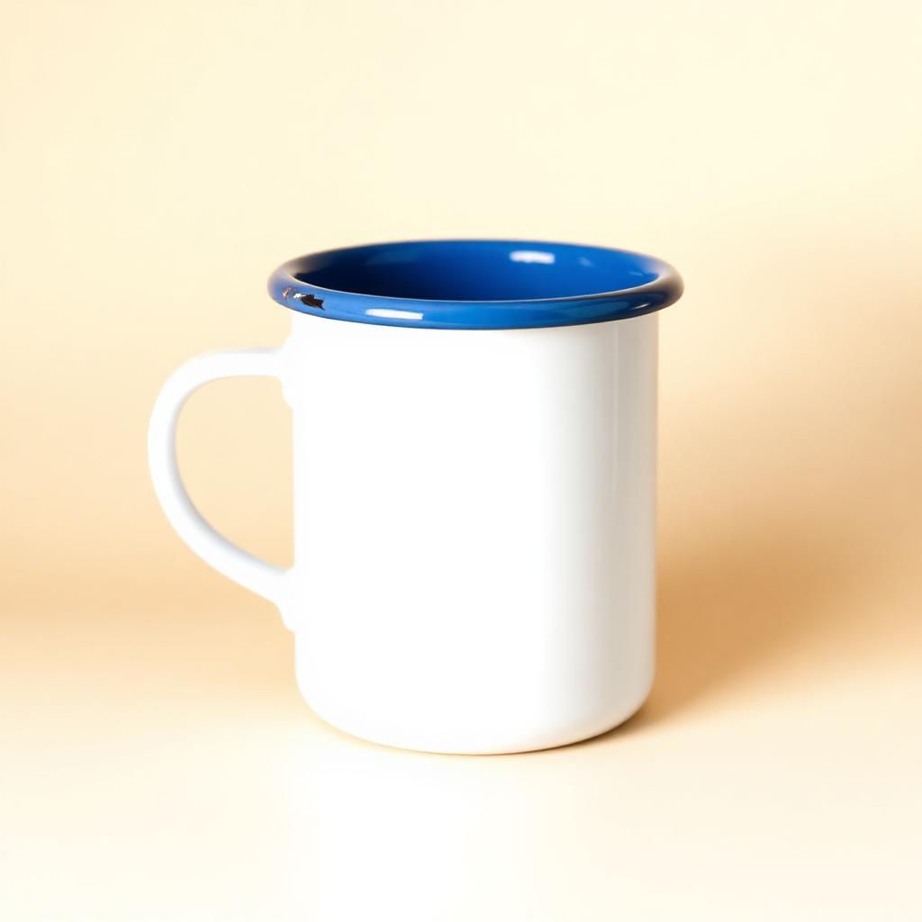 Caneca Enamel Vintage