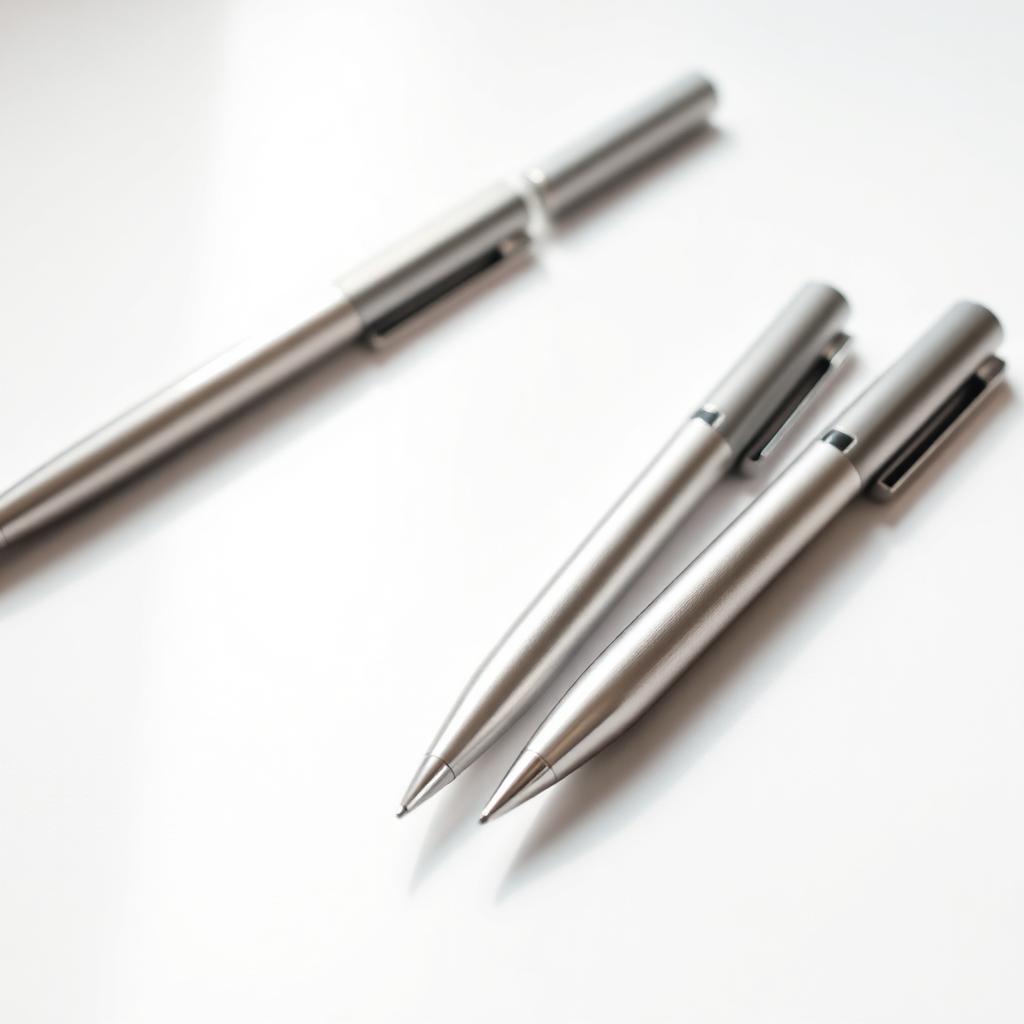 Caneta Metálica Executive Silver