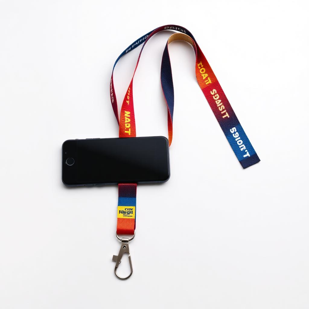Lanyard com Suporte de Telemóvel