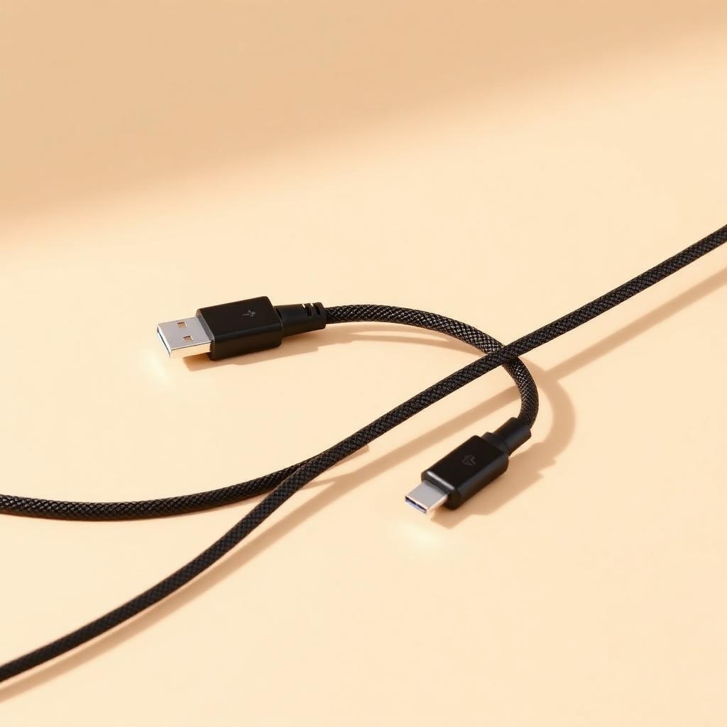 Cabo USB-C 3-em-1 Trançado